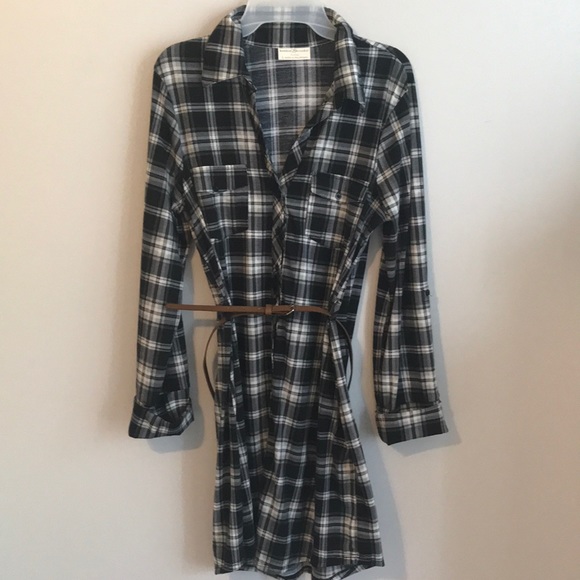 Bobbie Brooks Dresses & Skirts - Plaid Belted Dress